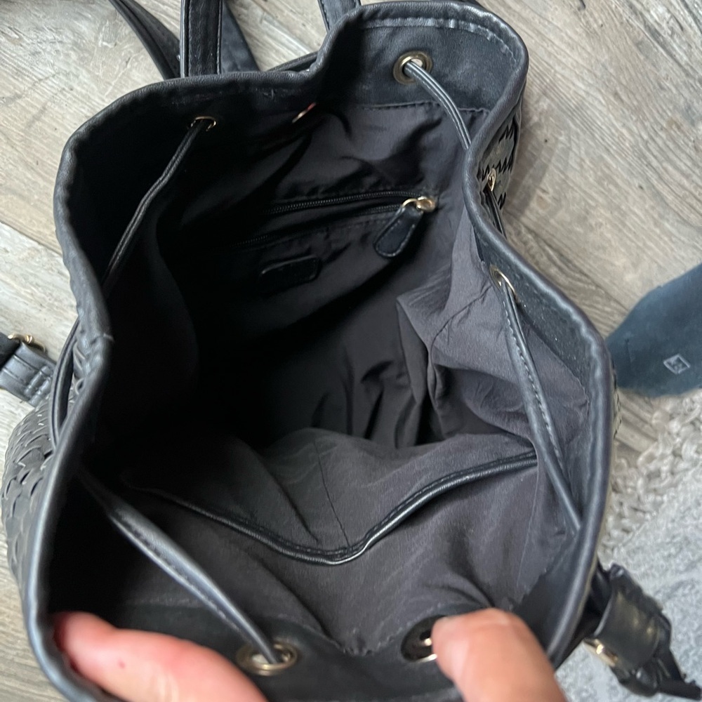 Faux Leather Backpack - Picture 9 of 9
